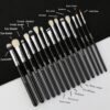 BEILI BRAND 15 PCS EYE BRUSH SET