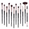 ANMOR EYE BRUSH SET (BLACK AND GOLD)