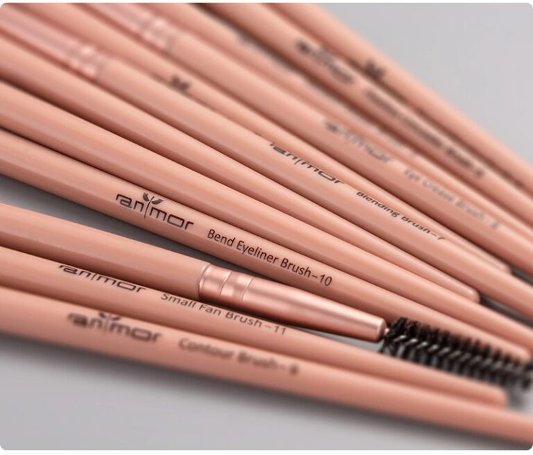 ANMOR EYE BRUSH SET (TEA ROSE)
