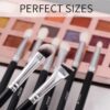 BEILI 8 PCS EYE BRUSH SET (BLACK)