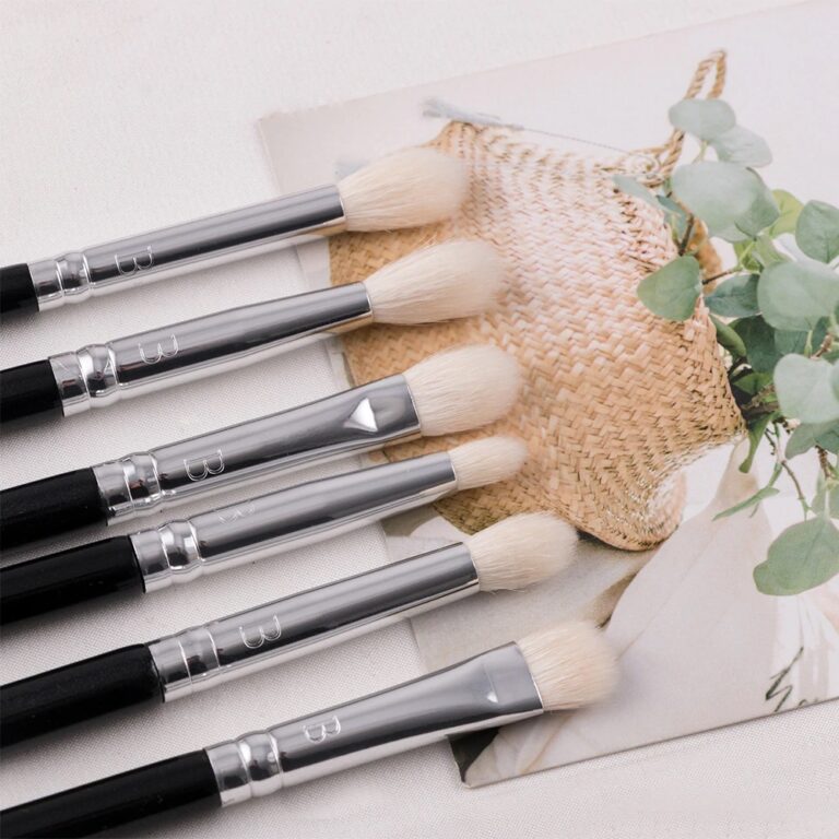 BEILI 8 PCS EYE BRUSH SET (BLACK)
