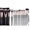 ANMOR 16 PCS BRUSH SET BLACK WITH POUCH