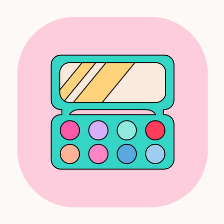 IGOODCO 7 Page Charming Makeup Book Palette