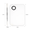 Rectangular Stainless Steel Palette With Spatula