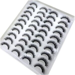 2 Volumes 20 Pairs Eyelashes Set