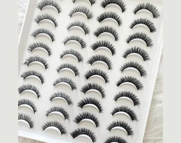 2 Volumes 20 Pairs Eyelashes Set