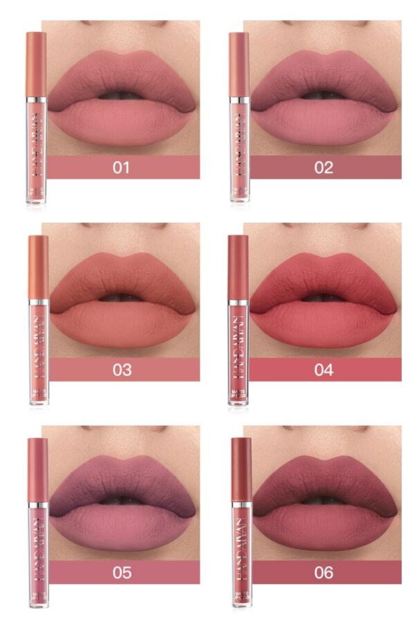 Handaiyan_setB_1 Handaiyan 6 Colors Box Liquid Matte Lipstick Set B
