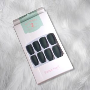 Dark Green Nails + Mini Nail Kit