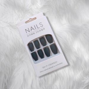 Deep Teal Nails + Mini Nail Kit
