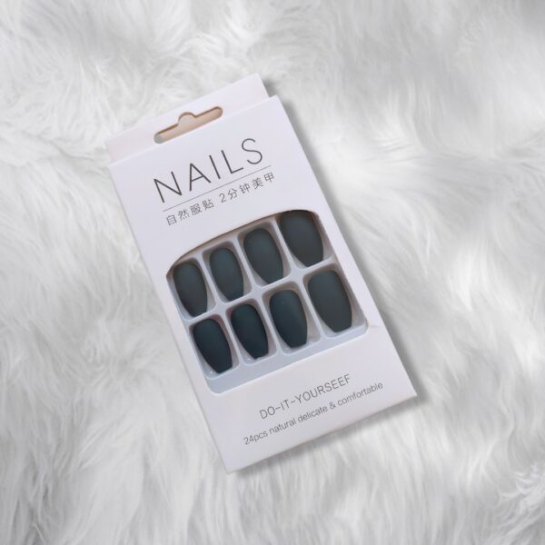 Deep Teal Nails + Mini Nail Kit