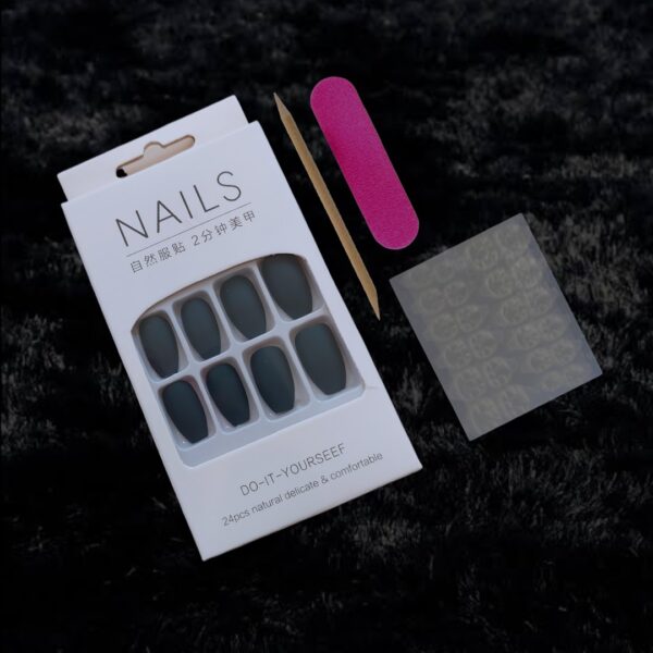 Deep Teal Nails + Mini Nail Kit