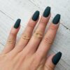 Deep Teal Nails + Mini Nail Kit