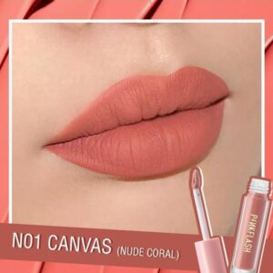 Pink Flash Liquid Matte Lipstick - N01 CANVAS