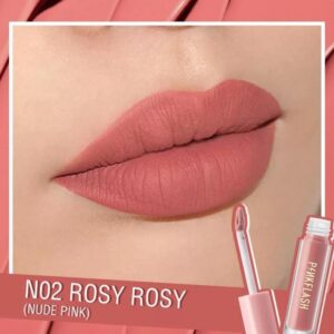 Pink Flash Liquid Matte Lipstick - N02 ROSY ROSY