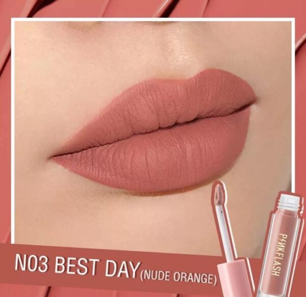 Pink Flash Liquid Matte Lipstick - N03 BEST DAY