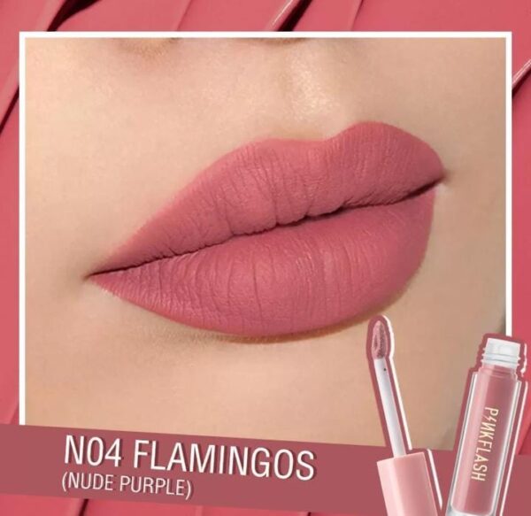 Pink Flash Liquid Matte Lipstick - N04 FLAMINGOS