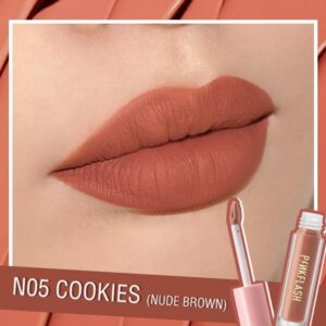 Pink Flash Liquid Matte Lipstick - N05 COOKIES