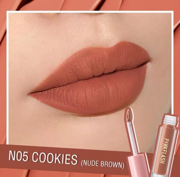 Pink Flash Liquid Matte Lipstick - N05 COOKIES