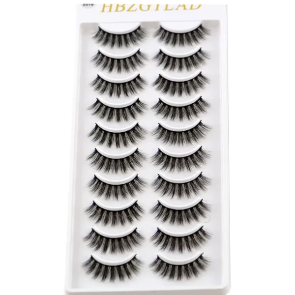2018 10 Pairs Long Lash Style