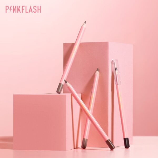 Pink Flash Waterproof Eyebrow Pencil - #04 Dark Gray Brown