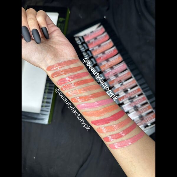 Emelie 24 Hrs Long Lasting Liquid Matte Lip Gloss Set A