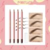 Pink Flash Waterproof Eyebrow Pencil - #04 Dark Gray Brown