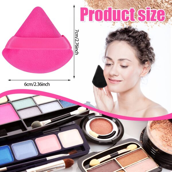 Triangle Makeup Puff - Light Pink