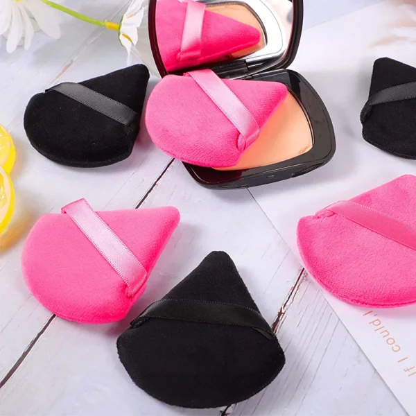 Triangle Makeup Puff - Light Pink