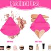 Triangle Makeup Puff - Light Pink