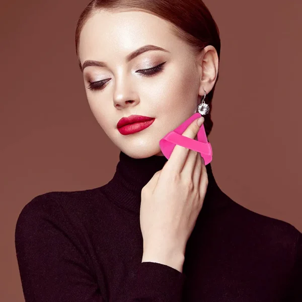 Triangle Makeup Puff - Light Pink