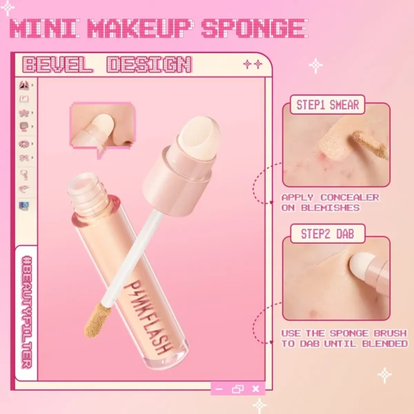 PINKFLASH Flawless Burden-free Liquid Concealer - T03