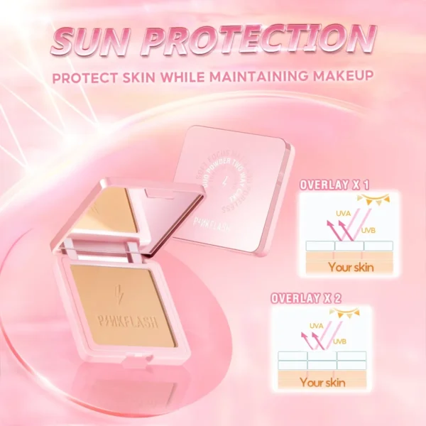 PINKFLASH Flawless Two Way Cake Powder - NE01 Pink Fair