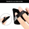 Triangle Makeup Puff - Black