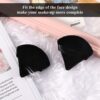 Triangle Makeup Puff - Black