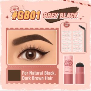 PINKFLASH - Eyebrow Stamp (with stencils and spoolie) - GB01