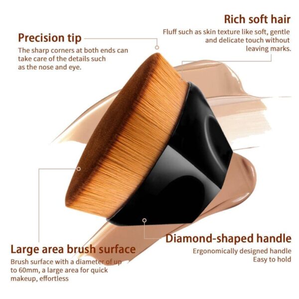 Kabuki1 Flat Top Kabuki Foundation Brush