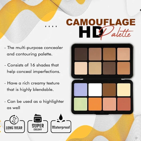Carla Secret Camouflage HD Palette