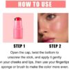 HUDAMOJI single Water Jelly Lip and Cheek Tint