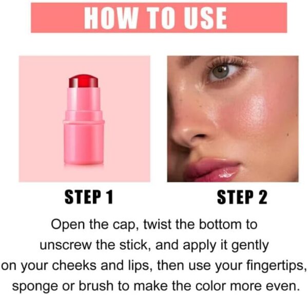 HUDAMOJI single Water Jelly Lip and Cheek Tint