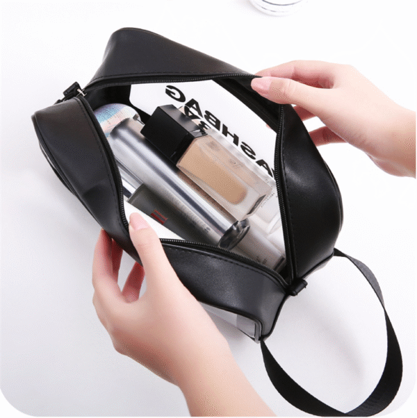 Cosmetic Skincare Washbag Black