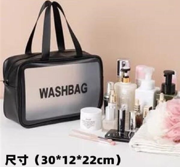 Cosmetic Skincare Washbag Large Black