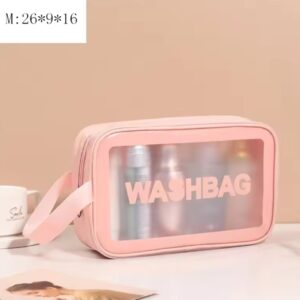 Cosmetic Skincare Washbag Pink
