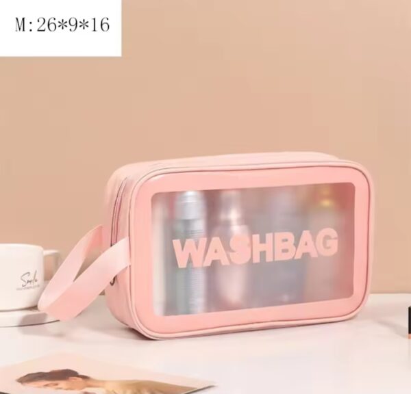 Cosmetic Skincare Washbag Pink