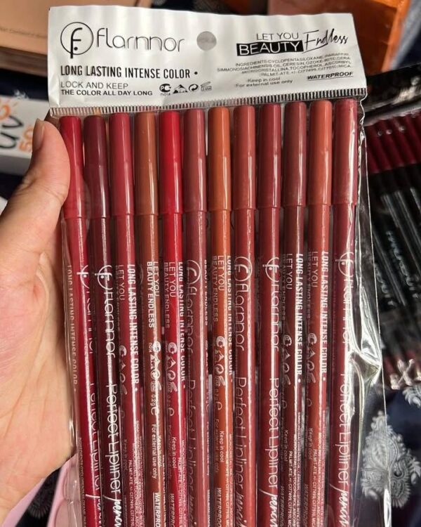 1 Flormar Perfect Lipliner 12 pc Pencil Set
