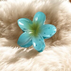 Flower Hair Catcher - Blue Green