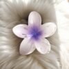 Flower Hair Catcher - White Purple