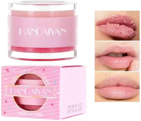 HANDAIYAN 2 In 1 Sugar Scrub & Lip Repair Mask