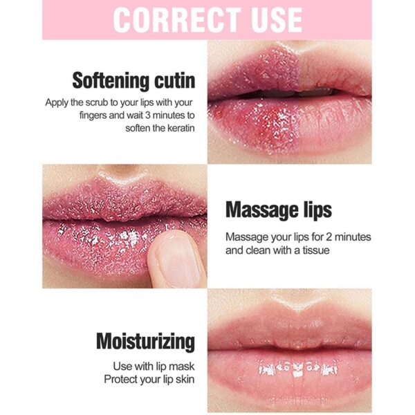 HANDAIYAN 2 In 1 Sugar Scrub & Lip Repair Mask