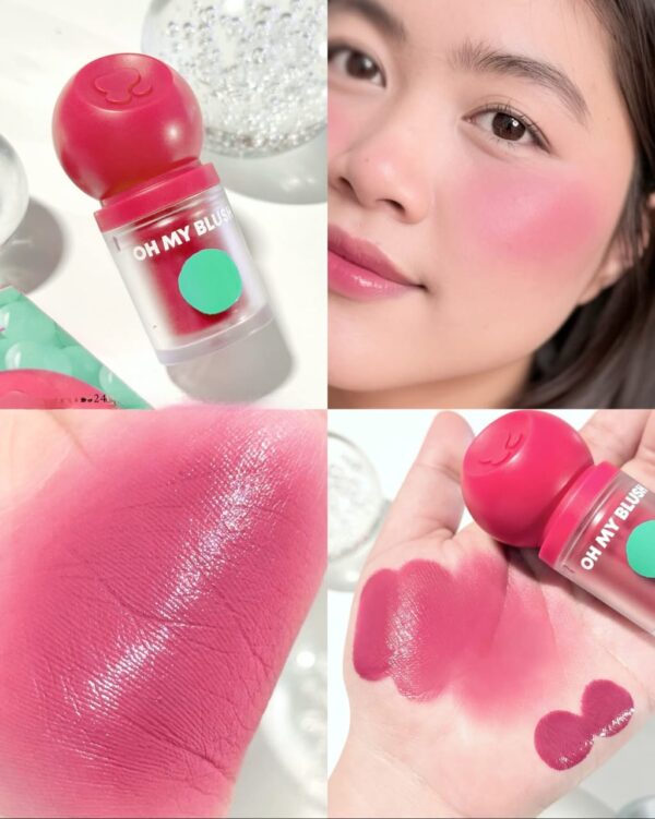Olibolla Oh my blush pearlescent liquid blush - Jazzberry