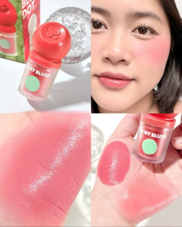 Olibolla Oh my blush pearlescent liquid blush - Poppy